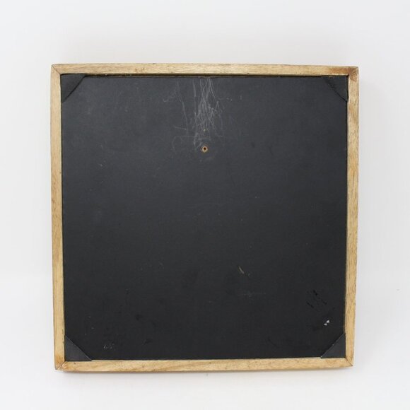 Framed Shadow Box Wood Fretwork Wall Decor 9.5"x9.5" - Picture 5 of 6